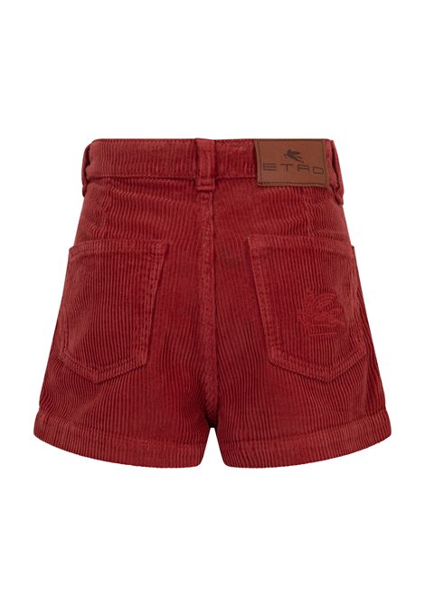 Shorts in velluto ETRO KIDS | GZ6A59 Z407352C